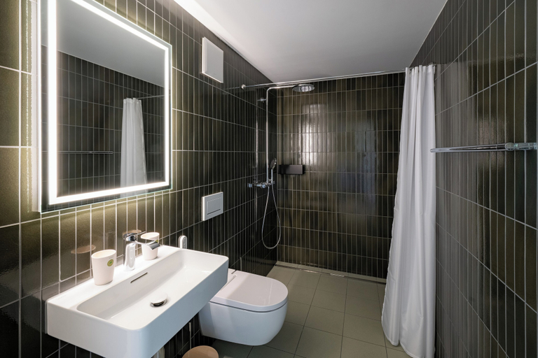 Bathroom 4, Aparthotel Il Momento Bern Expo – Self Check-In Hotel., Bern