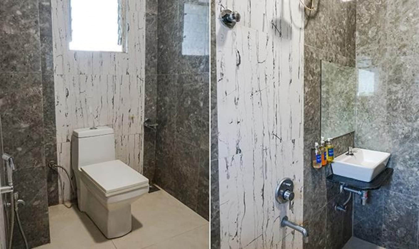Bathroom 3, Fabhotel Silver Oak, Pune