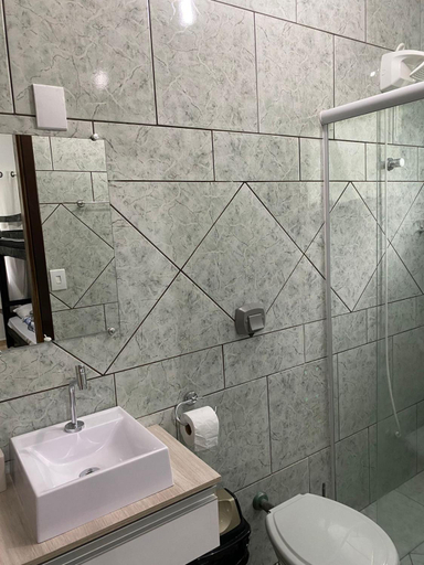 Bathroom 5, Suites da Rota - Pomerode SC, Pomerode