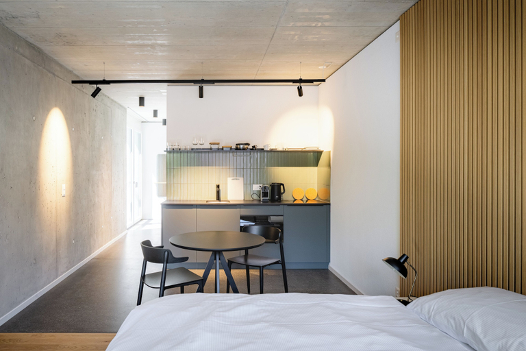 Bedroom 3, Aparthotel Il Momento Bern Expo – Self Check-In Hotel., Bern