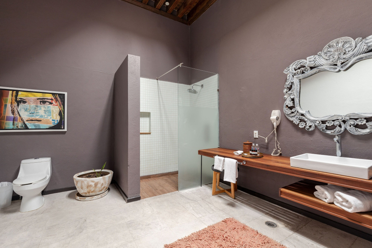 Bathroom 5, Mesón de Santa Rosa Luxury Hotel, Querétaro