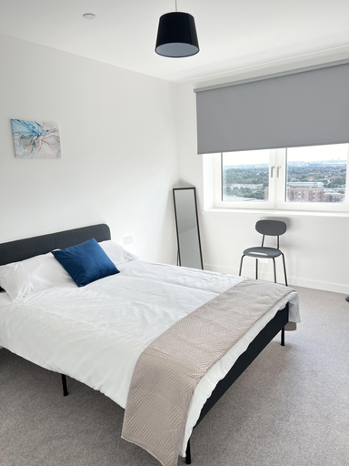 Bedroom 2, Modern, New, Amazing 2 Bed Flat in East London, London