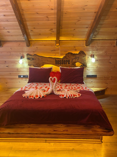 Bedroom 4, Hoşdere Bungalov, Çamlıhemşin