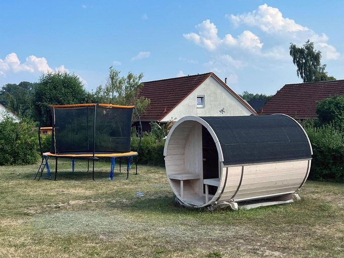 Ferienhauser Insel Usedom Haus Mila 6 - Blick aufs Achterwasser! Whirlpool und Sauna, Vorpommern-Greifswald