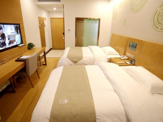 Bedroom 2, Green Tree Inn  Wuxi Huishan District Yuqi Town  Hotel, Wuxi