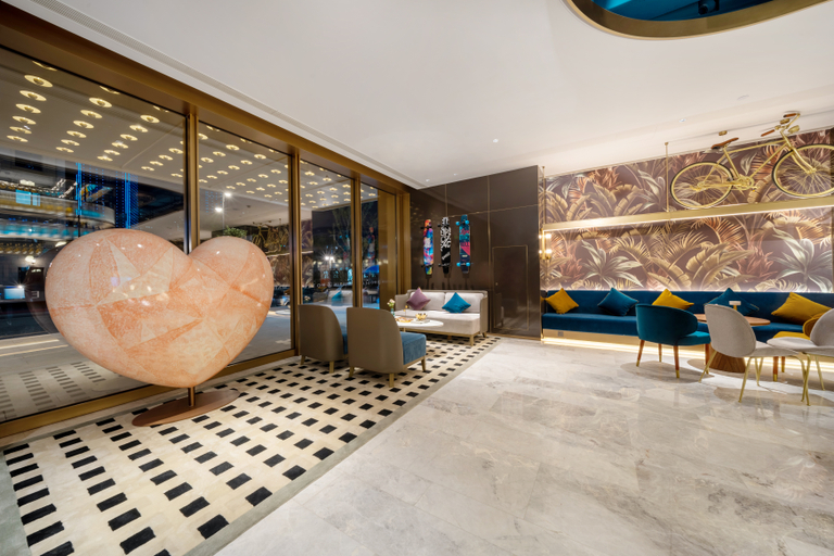 Public Area 2, Manxin Hotel Hefei Jingkai District Pearl Plaza, Hefei