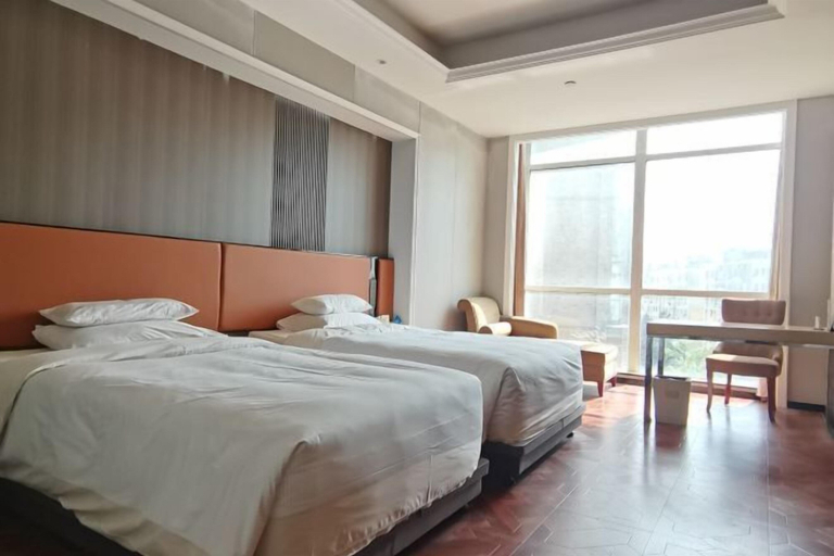 Bedroom 4, Malata Carrey International Hotel (Wuhan Textile University tanxinpei Park Subway), Wuhan