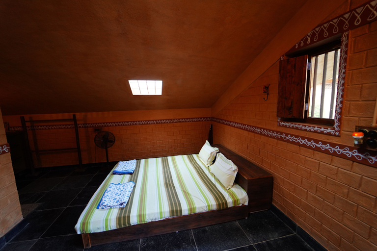 Bedroom 2, Satya Anantham Nature Retreat, Chikballapura