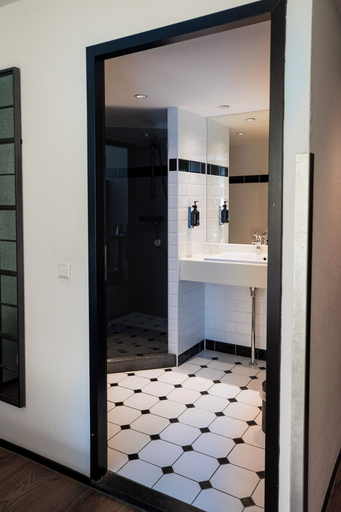 Bathroom 5, Veluwe Hotel de Beyaerd, Nunspeet