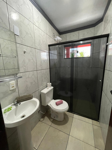 Bathroom 4, Encanto Parque Pousada, Penha