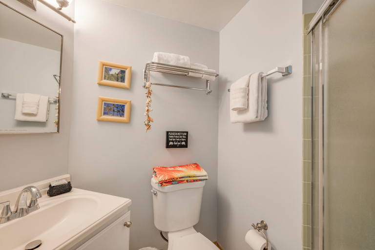 Bathroom 2, Romannas Golden Ray Oceanfront Condo, Maui