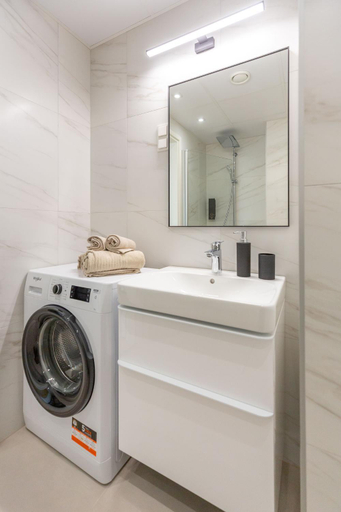 Bathroom 2, Siili Apartment-free parking, Tartu