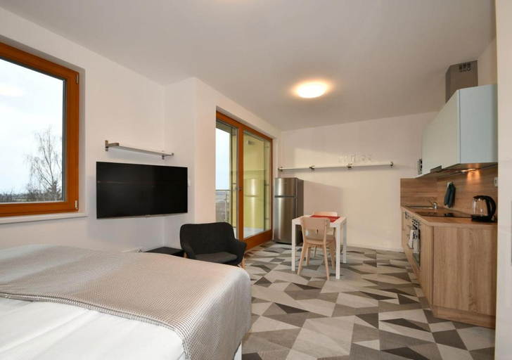 Bedroom 2, EFI Residence Holzova 28, Brno