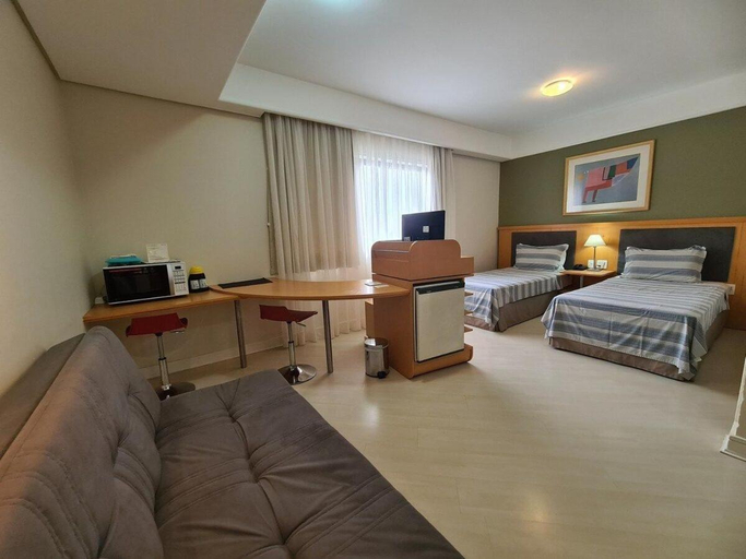 Bedroom 2, Flat Bienal Suites Ibirapuera UH607, São Paulo