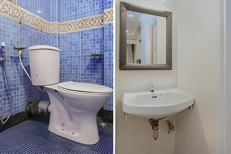 Bathroom 2, Hotel Tushar, Pune