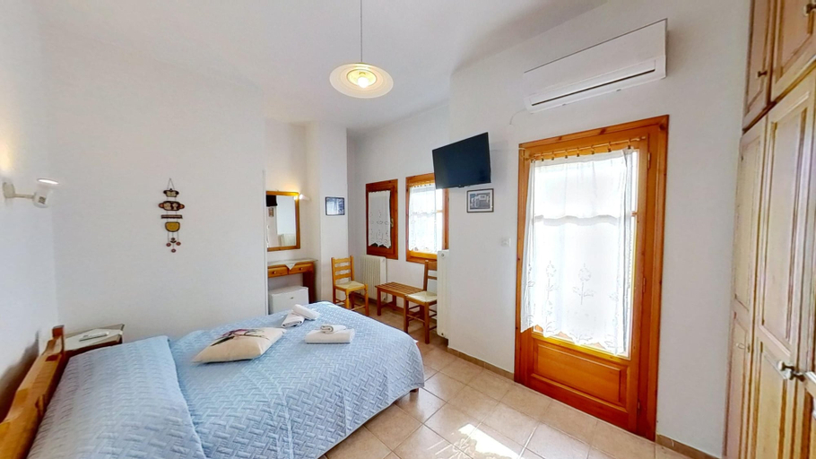 Bedroom 5, Catherine Portaria Guest House, Thessaly