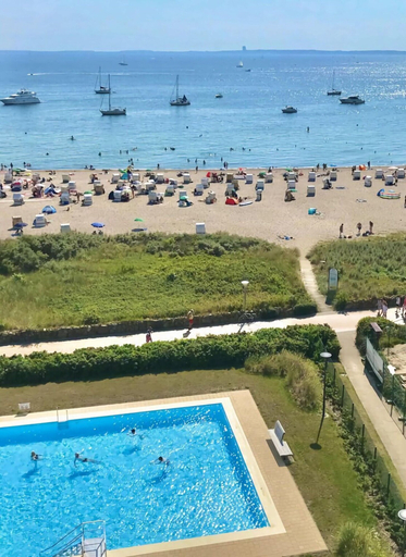 View from property 2, Lovely Apartment in Neustadt, Ostholstein