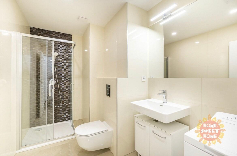 Bathroom 3, Modern apartment near Wenceslas square, Praha 1