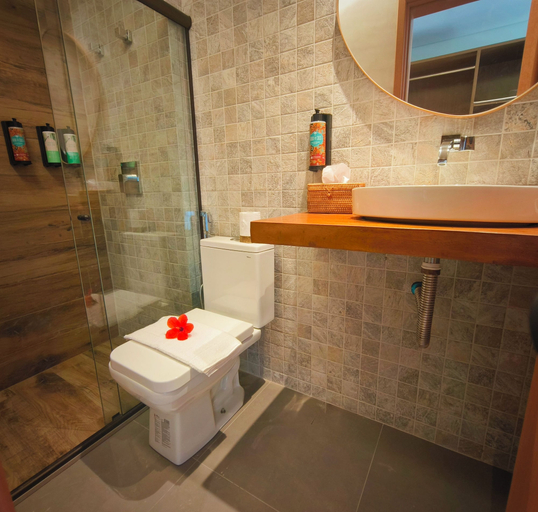 Bathroom 3, Almareia Boutique Hotel, Tamandaré