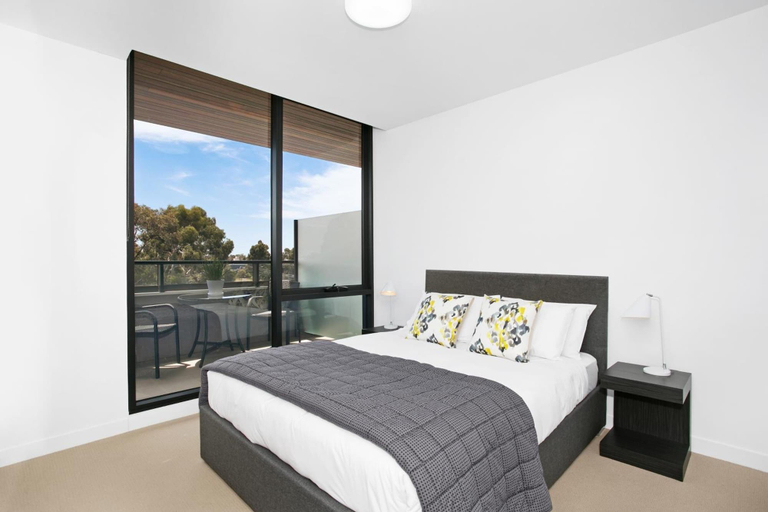 Bedroom 3, Clayton Serviced Apartments, Melbourne