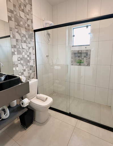 Bathroom 3, Pousada Villa Vantino, Penha