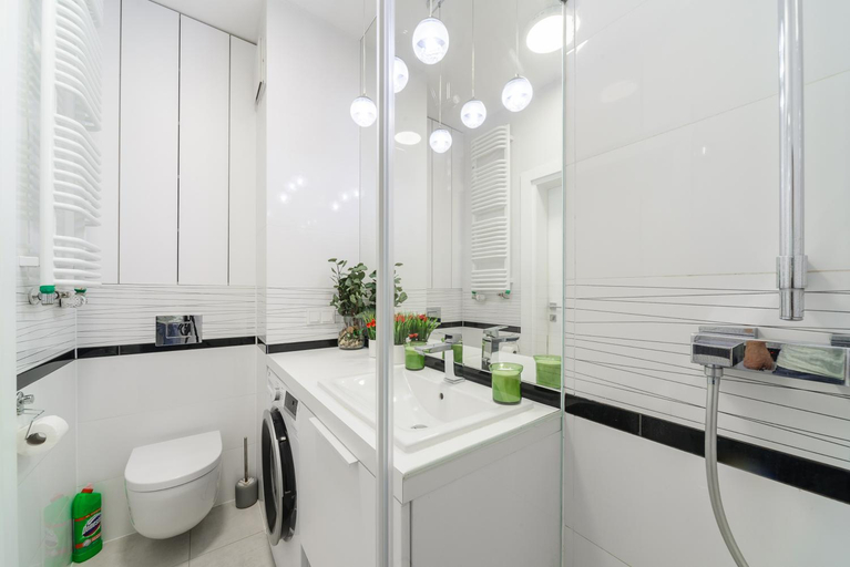 Bathroom 3, Lumina I Design 2-room Apartments I Parking I Balcony I Mennica Residence, Warsaw