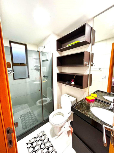 Bathroom 2, Flat Mana Beach Experience - Muro Alto, Ipojuca