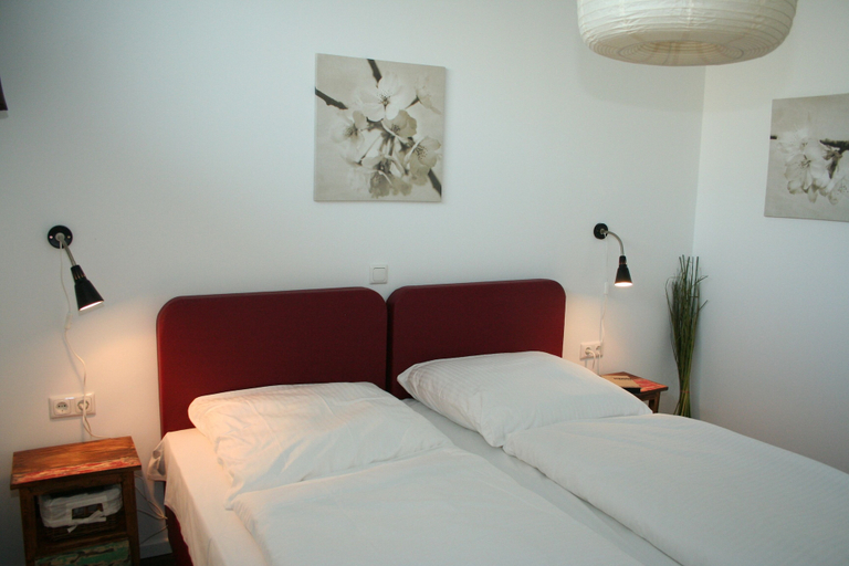 Bedroom 2, Apartments am Südkanal, Hamburg