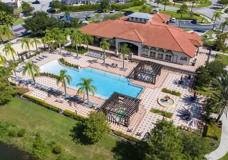 Exterior & Views 2, 16 Guest Pool Home w Lake Facing Sundeck, Osceola
