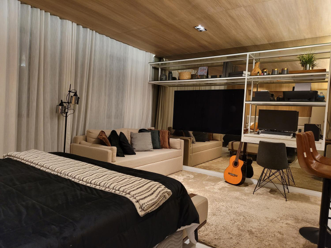 Bedroom, Hotel Bourbon Ibirapuera Suite 5 estrelas Moema, São Paulo