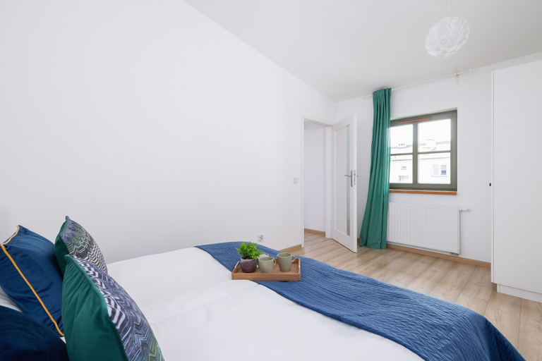 Bedroom 3, Dietla Apartment With A/C by Renters, Kraków City