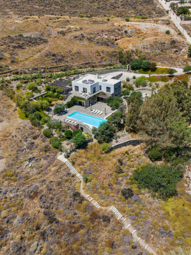 Exterior & Views 1, Syros Ambella View Luxury Villa Syros, South Aegean
