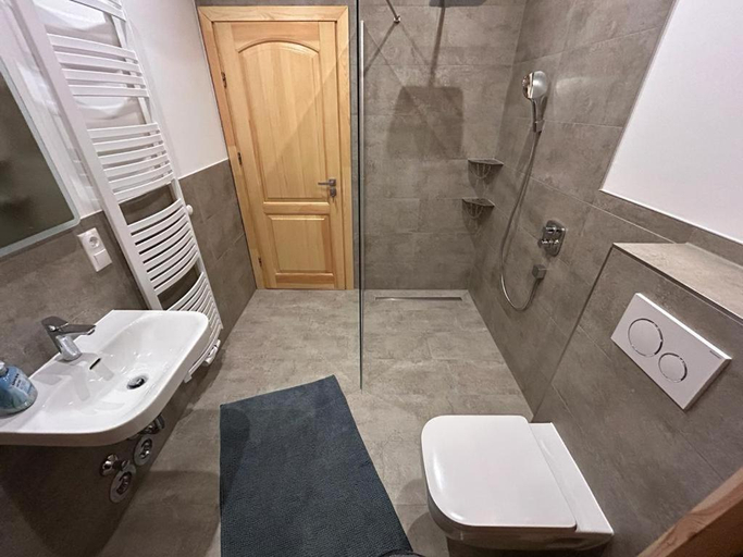 Bathroom, Ferienhof Weisser Hirsch, Spree-Neiße
