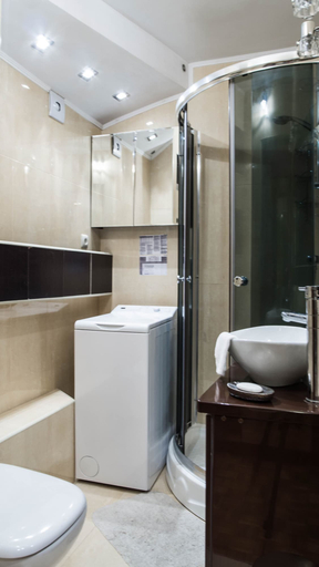 Bathroom, Sopot One Bedroom Apartment by Renters, Sopot