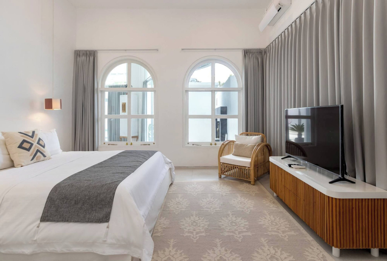 Bedroom 4, Luxurious Mediterranean Villa In Canggu Oasis, Badung