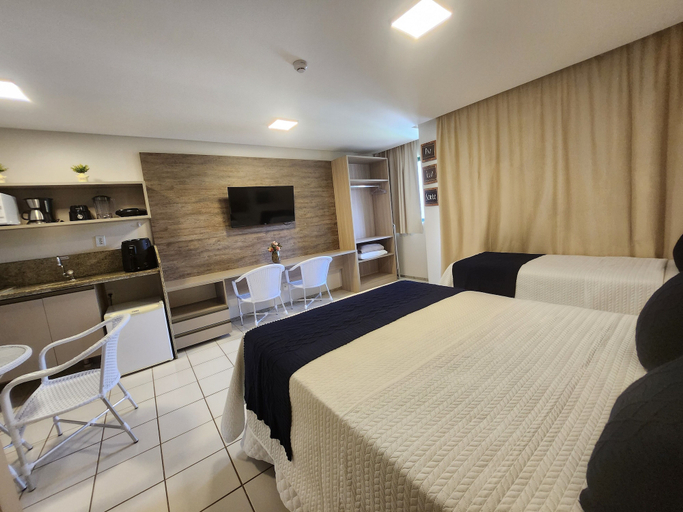 Bedroom 3, Marulhos Resort Studios Para Temporada, Ipojuca