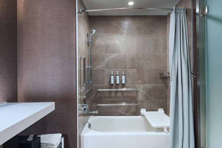 Bathroom 5, AC Hotel By Marriott Waco Downtown, McLennan