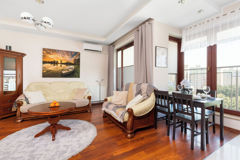 Bedroom 1, Traditional Gdansk Apartment by Renters, Gdańsk City
