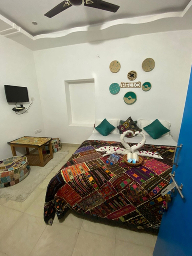 Bedroom 2, Goroomgo Blue Eye Hostel Jaisalmer, Jaisalmer
