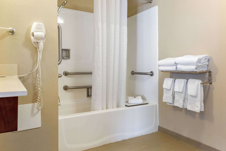 Bathroom 4, Comfort Suites Lancaster Amish Country, Lancaster