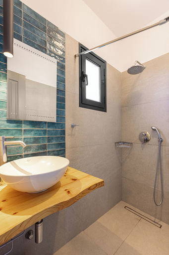 Bathroom, Nisea Hotel Samos, North Aegean