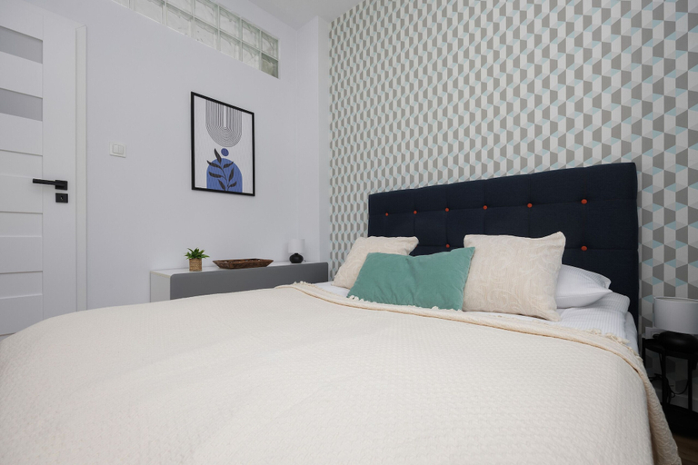 Bedroom 3, Blisko Plaży nad Wisłą by Renters, Warsaw