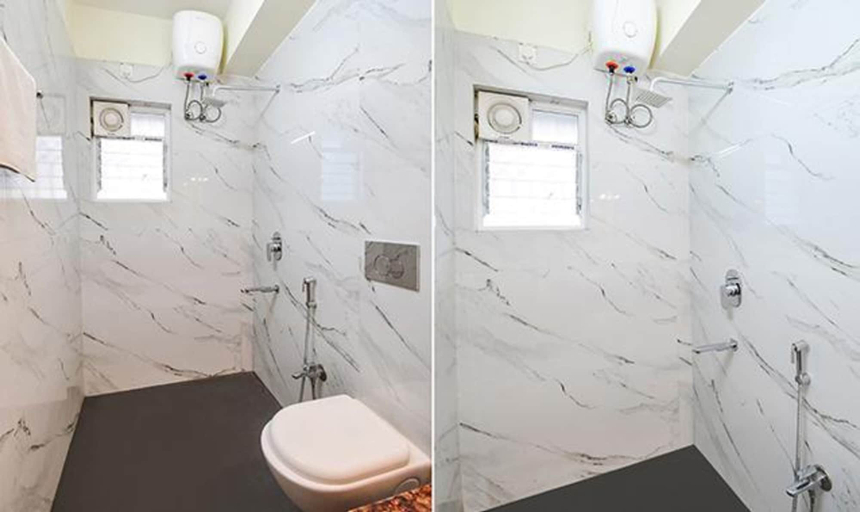 Bathroom 4, FabHotel Trishiv - Newtown Kolkata, North 24 Parganas