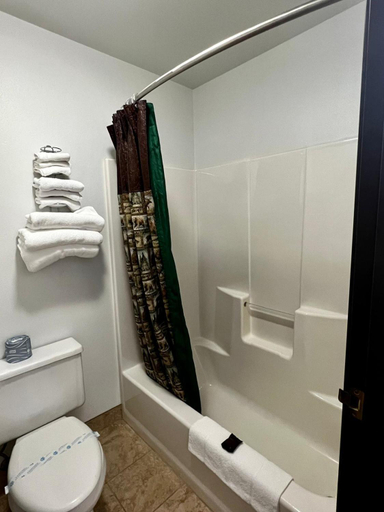 Bathroom 4, Buffalo Bill's Antlers Inn, Park
