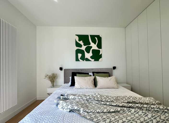 Bedroom 3, Ludwiki Apartment by Renters Prestige, Warsaw