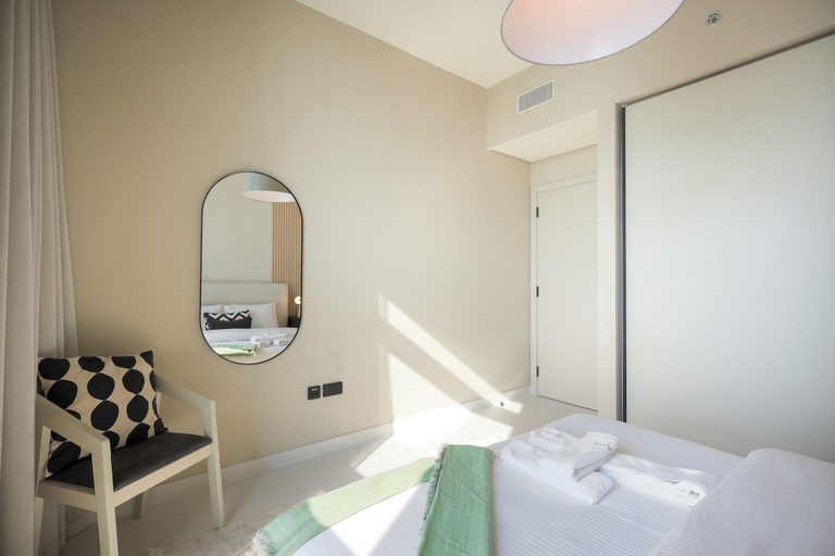 Bedroom 2, Aya - Exquisite Beachfront 1BR Living in Palm Jumeirah