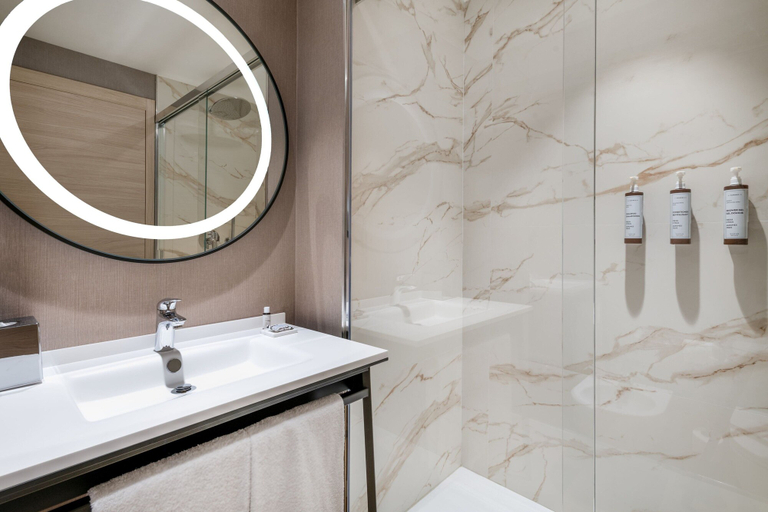 Bathroom 4, AC Hotel by Marriott Clodio Roma, Rome