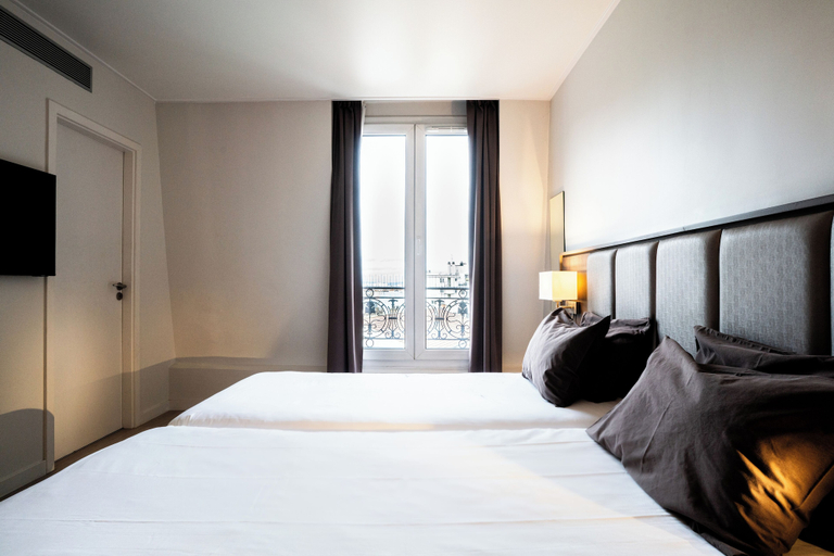 Bedroom 3, Hôtel de Flore - Montmartre, Paris
