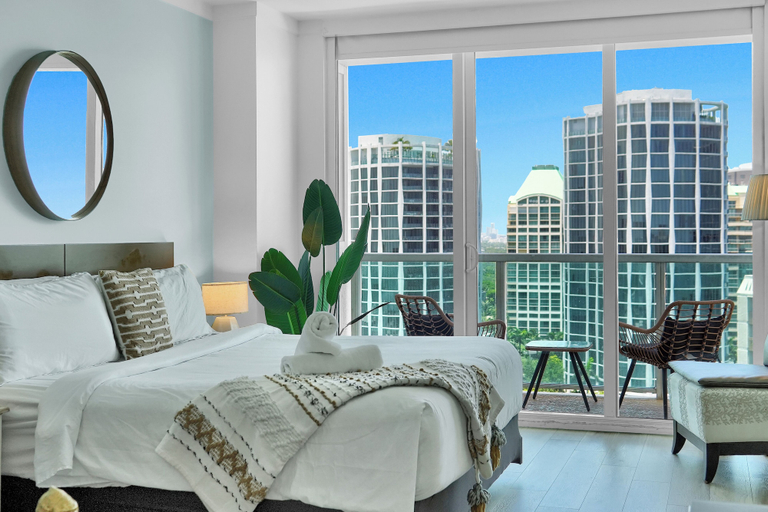 Bedroom 3, Beautiful Blue Gold Studio Ocean View, Miami-Dade