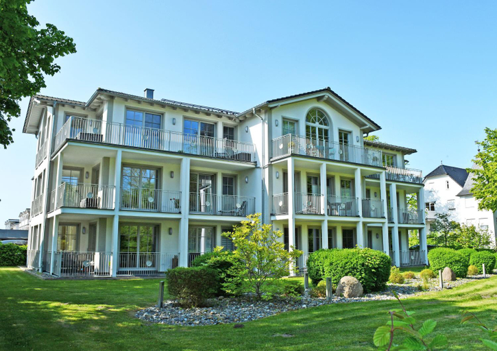 Exterior & Views 1, großzugige Ferienappartements mit Sauna und Balkon VP, Vorpommern-Rügen